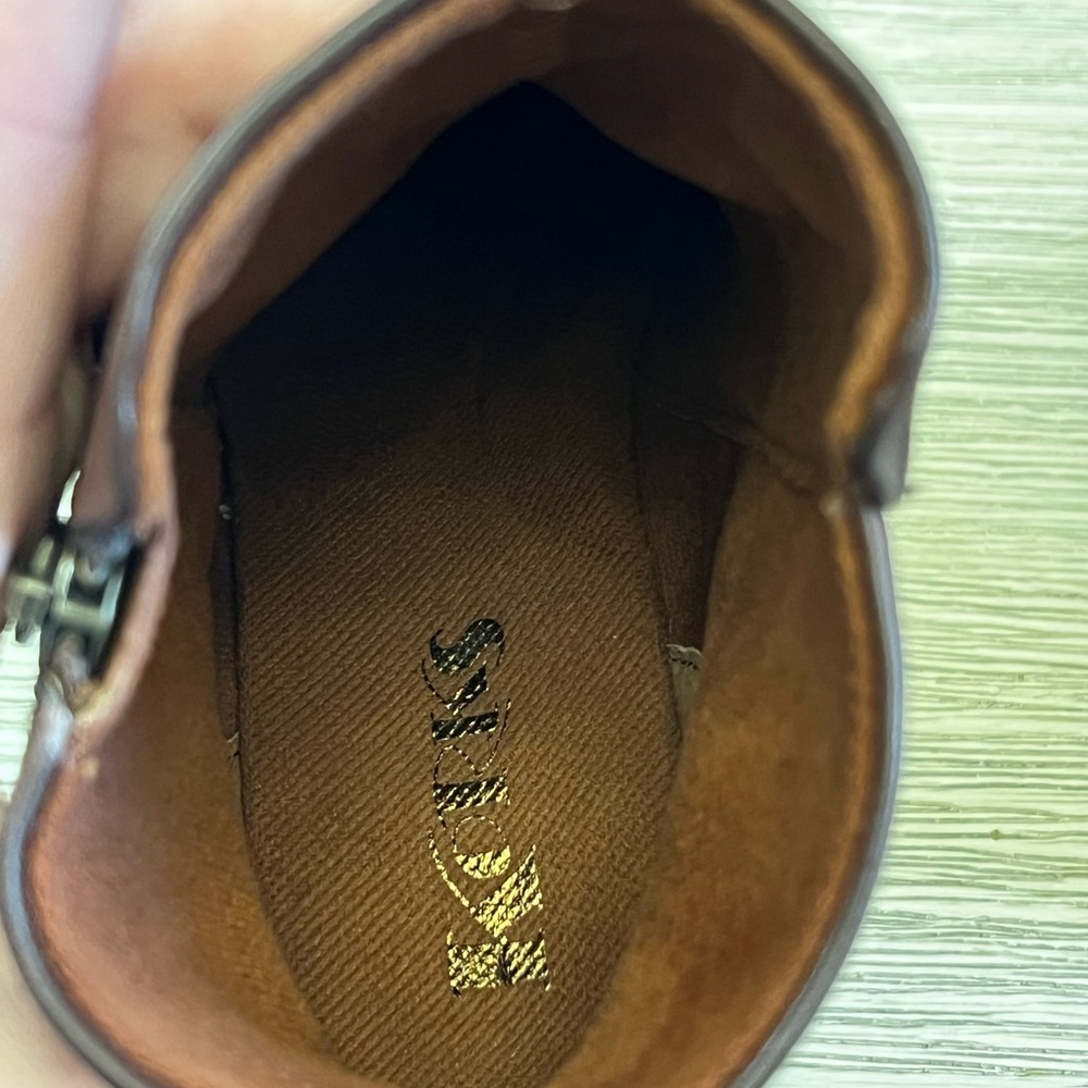 NWOT!!!! Korks Dark Brown Ankle Boots - Picture 5 of 10